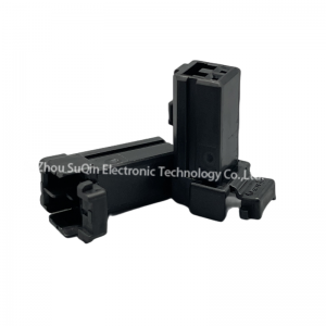 174056-2 Female black automotive wire to wire connectors