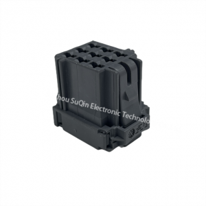 9 pin Female electrical wiring automotive connector 8-968971-2