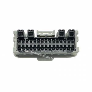 34959-0341 Mini50 Unsealed Receptacle,3 Rows, with CPA,34 Circuits, Gray