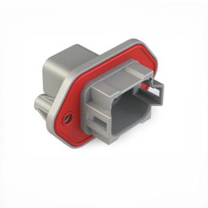 Amphenol AT04-08PA-PM11：8 Position Receptacle, Pin, Panel Mount, Self-Threading, Keyed A