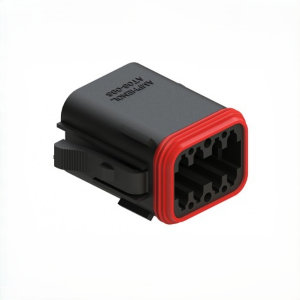 AT06-08SB-RD01Automotive Connectors 8-Way Plug Female Amphenol