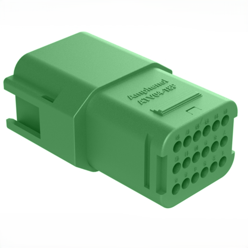 ATV04-18PC Amphenol 18 position in-line receptacle