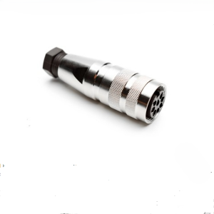 C091-11D008-000-2 Circular Connectors M16 Female cable connector with internal strain relief and metal locking ring Amphenol