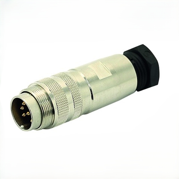 C091 11H012 001 2 Conectores M16 Male cable connector with internal strain relief and metal locking ring   Amphenol