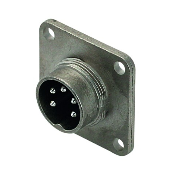 C091-31S012-200-2Circular Connectors M16 Flange mount male metal receptacle12 contactsAmphenol
