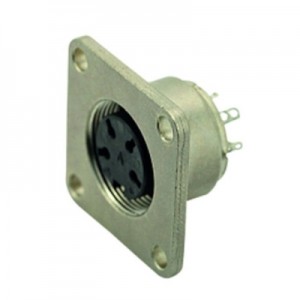 C091 31T014 100 2 Circular Connectors Female Receptacle Flange 14a Pin Amphenol