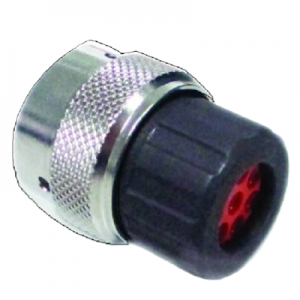 RT06188PNHEC03 Standard Circular Connectors 8 Position Plug, Male, Shell Size 18, with Silicone Seal, and End Cap  Amphenol