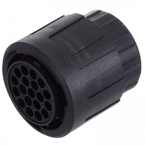 RTS6BS16N19SHEC03 Amphenol Straight plug with endcap 19 positions