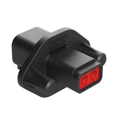 ATP04-2P-PM07G 2 Pin Receptacle Amphenol