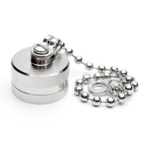 C091 00U000 152 2 Connectors Protective Capwith 110mm Metal Chain Amphenol