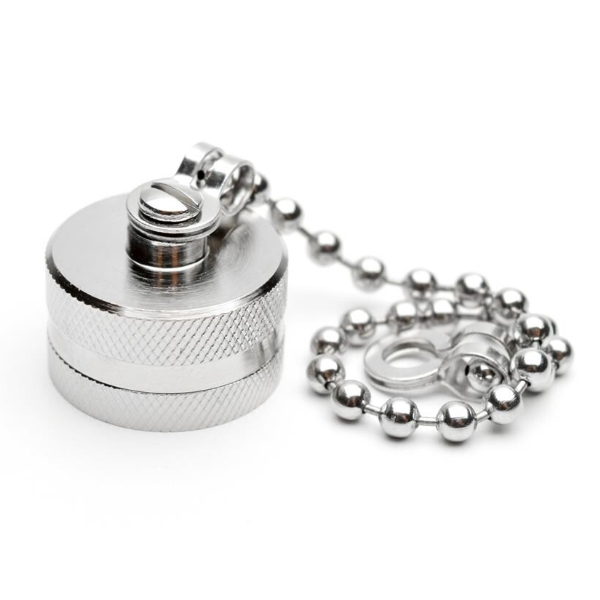 C091 00U000 152 2 Connectors Protective Capwith 110mm Metal Chain Amphenol