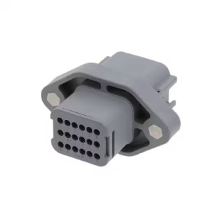ATV02-18PA Rectangular Connector Housing 18 position flange mount receptacle Amphenol