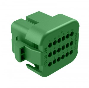 ATV06-18SC Conectores automotrices 18 position plug，Size 16 contact Amphenol