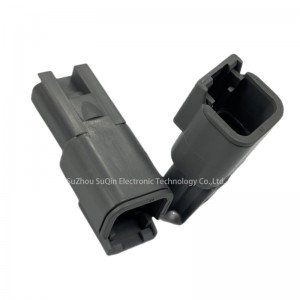 Waterproof Deutsch DT Terminals Male Wire Harness Auto Automotive Electrical Connector DTM04-2P