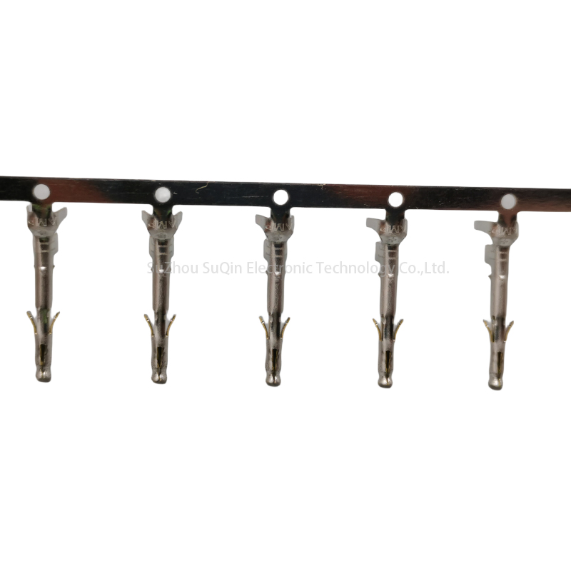 171637-1: Automotive Terminals Power Contacts, Contact, 600 VAC, 600 VDC, 5 – 1.3 mm² Wire Size, Wire & Cable, Crimp, Power FOR TE