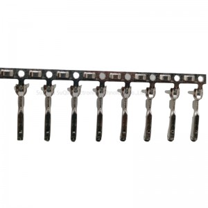 1418844-1: Automotive Terminals, Receptacle, Mating Tab Width 1.2 mm [.047 in], Tab Thickness .6 mm [.024 in], 23 – 22 AWG Wire Size, MCON Interconnection System