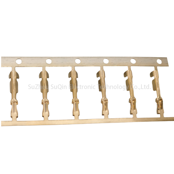 85969-8:Automotive Terminals, Socket, Wire-to-Board, 24 – 20 AWG Wire Size, 394.71 – 1184.12 CMA Wire Size, .2 – .6 mm² ， Gold, Reel, AMPMODU IV/V