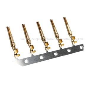 66504-4: D-Sub Connector Contacts, Socket, Contact  Size 20, Phosphor Bronze, Gold Flash, Crimp, 24 – 20 AWG Wire Size, .2 – .6 mm² Wire Size