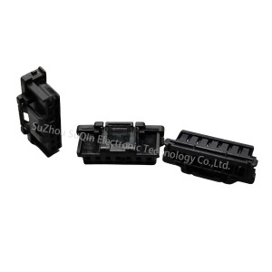 5051510700:DuraClik Automotive Connectors TPA Wire-to-Board Receptacle Housing, 7 Circuits, Black