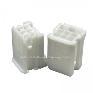 6 pin male female electrical wiring harness auto plastic connector 6098-7379