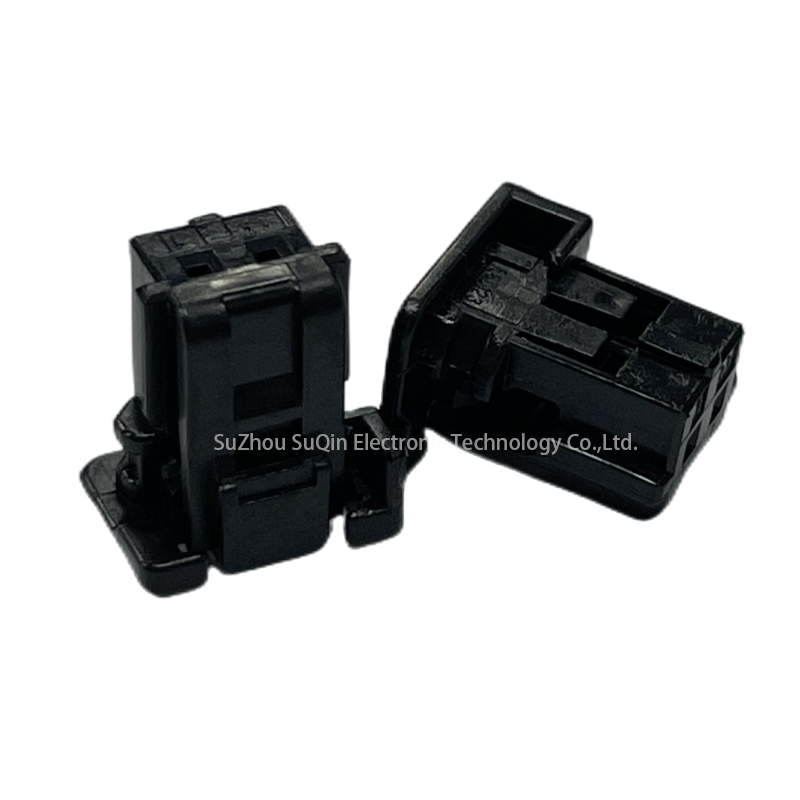 MOLEX 560123-0201 DuraClik ISL Wire-to-Board Receptacle Housing, Single Row, Black, 2 Circuits