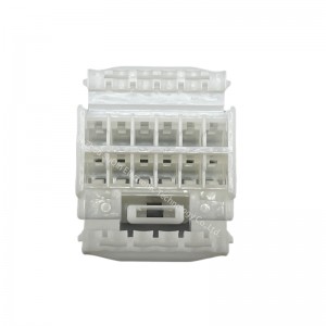 12 pin female electrical wire harness automotive connector housing 175442-1