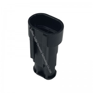 282104-1 2 pin waterproof female car tyco automotive connector