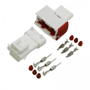 3MTS04FW auto motorcycle cable female male wire connectors terminal 4 pin automotive waterproof plug