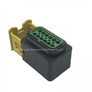 12 pin female sealed tyco waterproof automotive wire harness connector 3-1703639-1