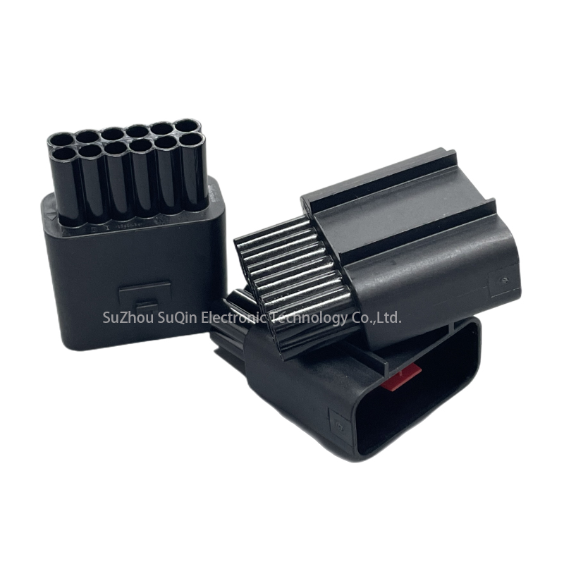 12 pin waterproof male automotive wire harness connector 2297911-1