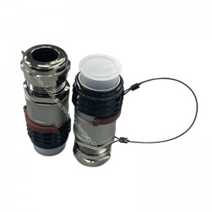 Amphenol HVG1P402MCY Connector Heavy duty high voltage connector plug