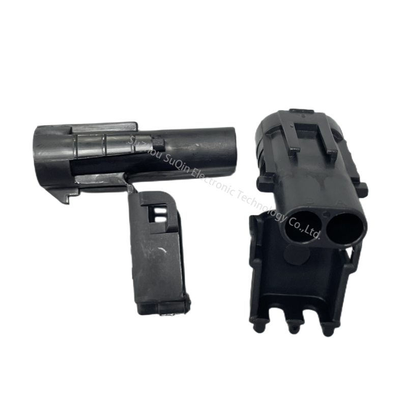 12010973 2 Pin Electrical Wire Connector Plugs Delphi 2.5 Series 12010973 For Cars