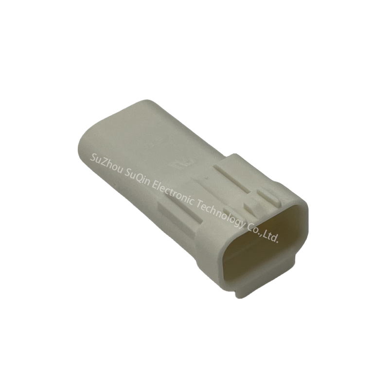 3PIN Rectangular Connector-Housings Receptacle Natural 2321924-3