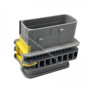 18 Position 2-1564412-1 Heavy Duty Sealed Connector Series Housing for Male Terminals