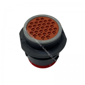 Electrical Components HDP24-24-31PE Wire-to-Wire Black Housing for Male Terminals Connector