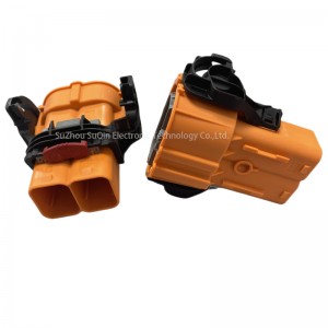 TE Connectivity /AMP HVP800 Series Wire-to-Device 2 Position Automotive Connectors 2310923-1