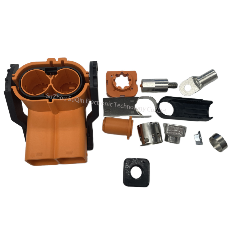 High Voltage Connectors HVC2P10FV250 Crimping for power termination