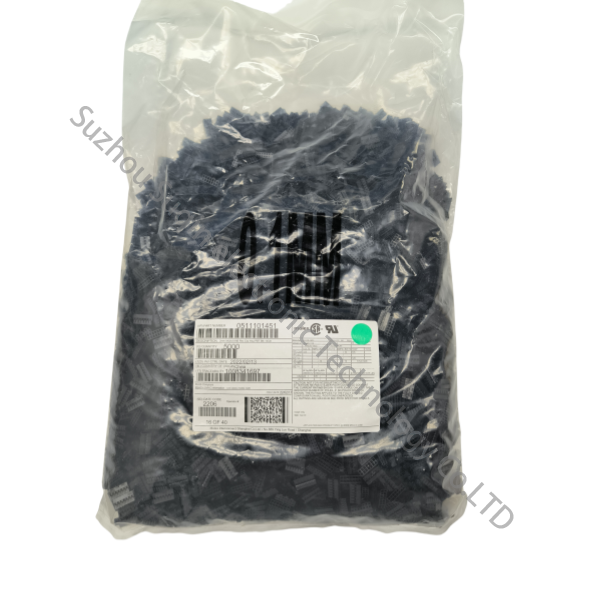 511101451：2.00mm Pitch, Milli-Grid Receptacle Housing, 14 Circuits, with Center Polarization Key, with Locking Ramp, Lead-Free FOR Molex