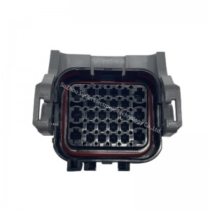 26 pin female sealed automotive electrical wire harness connector plug 1897009-2