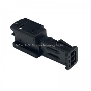 3 pin male automotive electrical wiring auto connector 953698-1