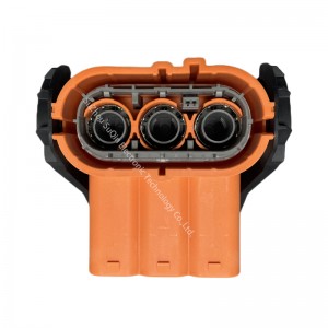 1-2325010-1 AMP+ HVP800 series orange sealable wire-to-wire connection for female terminal housing