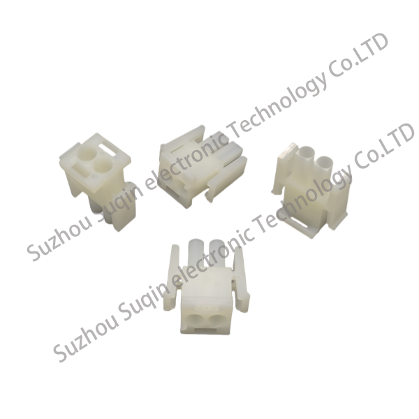 1-480698-0:Rectangular Power Connectors, Housing, Plug, 2 Position, 6.35 mm [.25 in] Centerline, Wire & Cable, Universal MATE-N-LOK