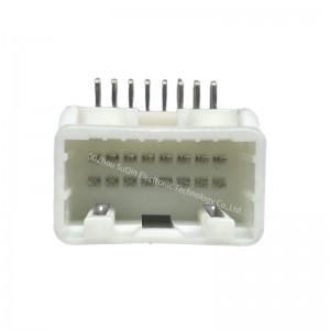 Automotive electronic connector PCB Mount Header Horizontal Wire-to-Board 16 Position 1318382-1