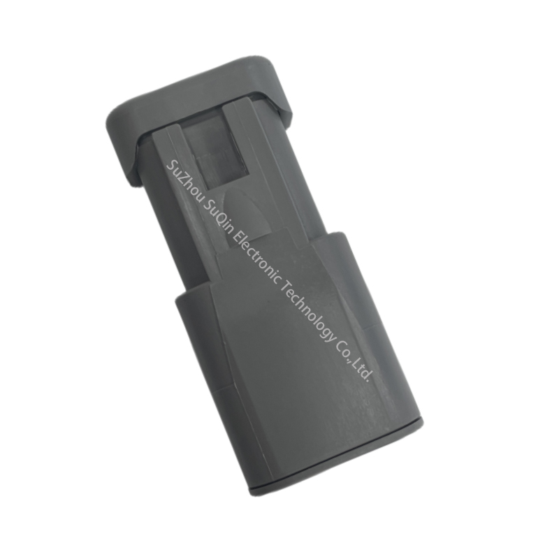 DTP04-2P-E003 | 2 Pos Housing for Wire-to-Wire Male Terminals