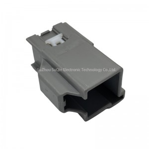 6 Pos Gray Wire to Wire Plug 7282-6454-40