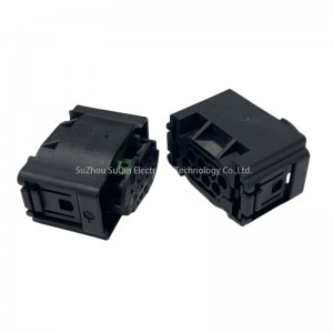 TE 8 Way Position Female Black Housing Sealed Auto Connector 1-1534229-1