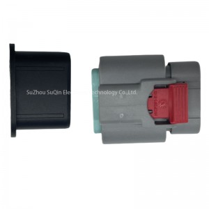 Amphenol MPS02-BSFA0140 14 POSITION PLUG HV LOOP EMC SHIELD