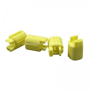 174880-7 Automotive Connector Locks & Position Assurance, Yellow