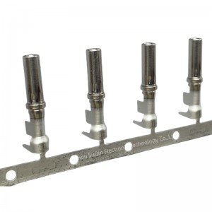 automotive connector crimp terminal block AT62-12-0166