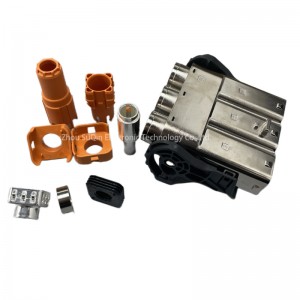 Amphenol Metal Shell High Voltage Connector HVMC3P12FS235 Automotive New Energy Connector